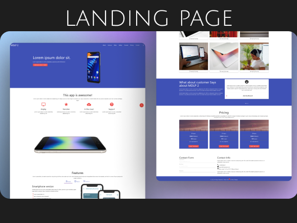 Basic Landing Page